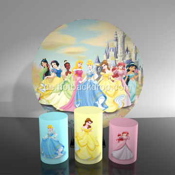 017 Disney Princess Hochzeitsrundstand Hintergrund